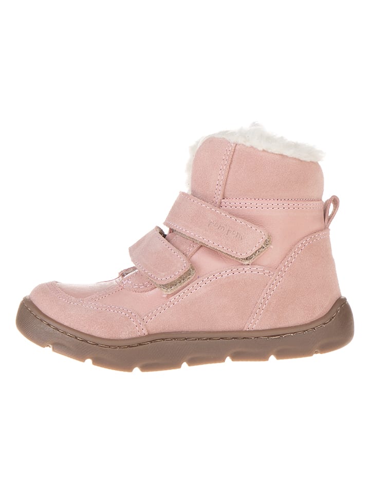 POM POM Leder-Barfußschuhe in Rosa günstig kaufen
