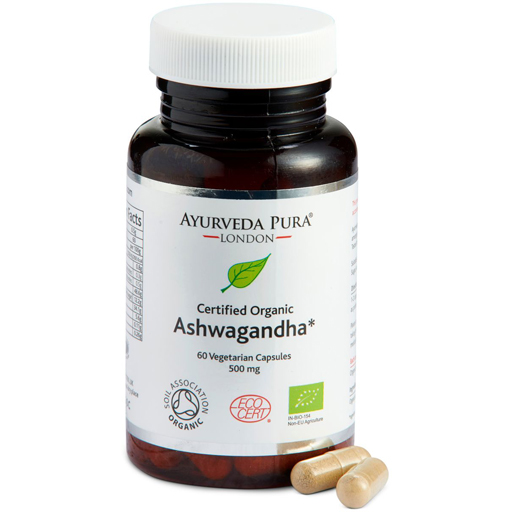 ASHWAGANDHA BIO Kräuter Kapseln  60 St  Kapseln
