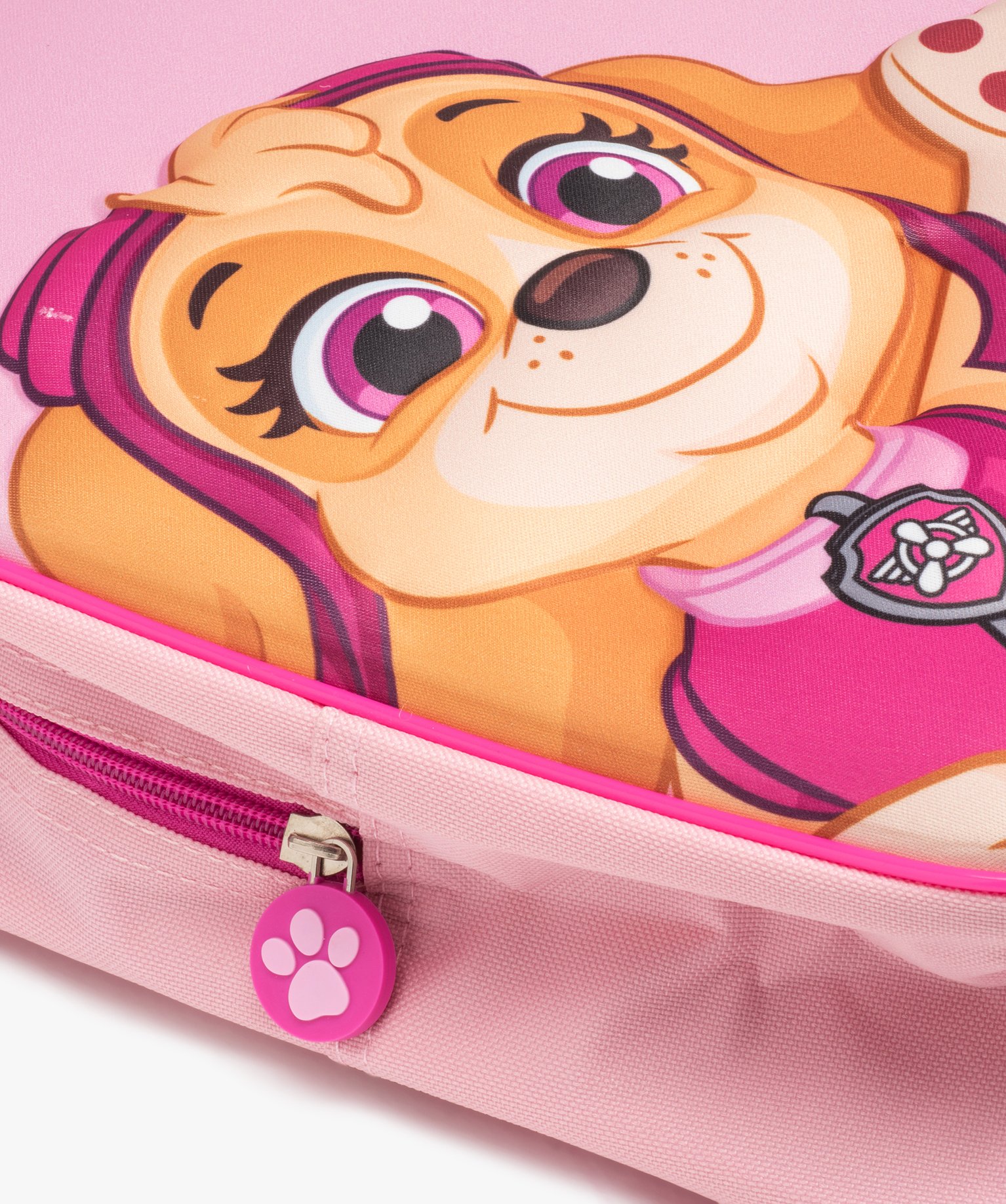 Sac à dos en toile avec devant rigide fille - Pat Patrouille rose | GEMO