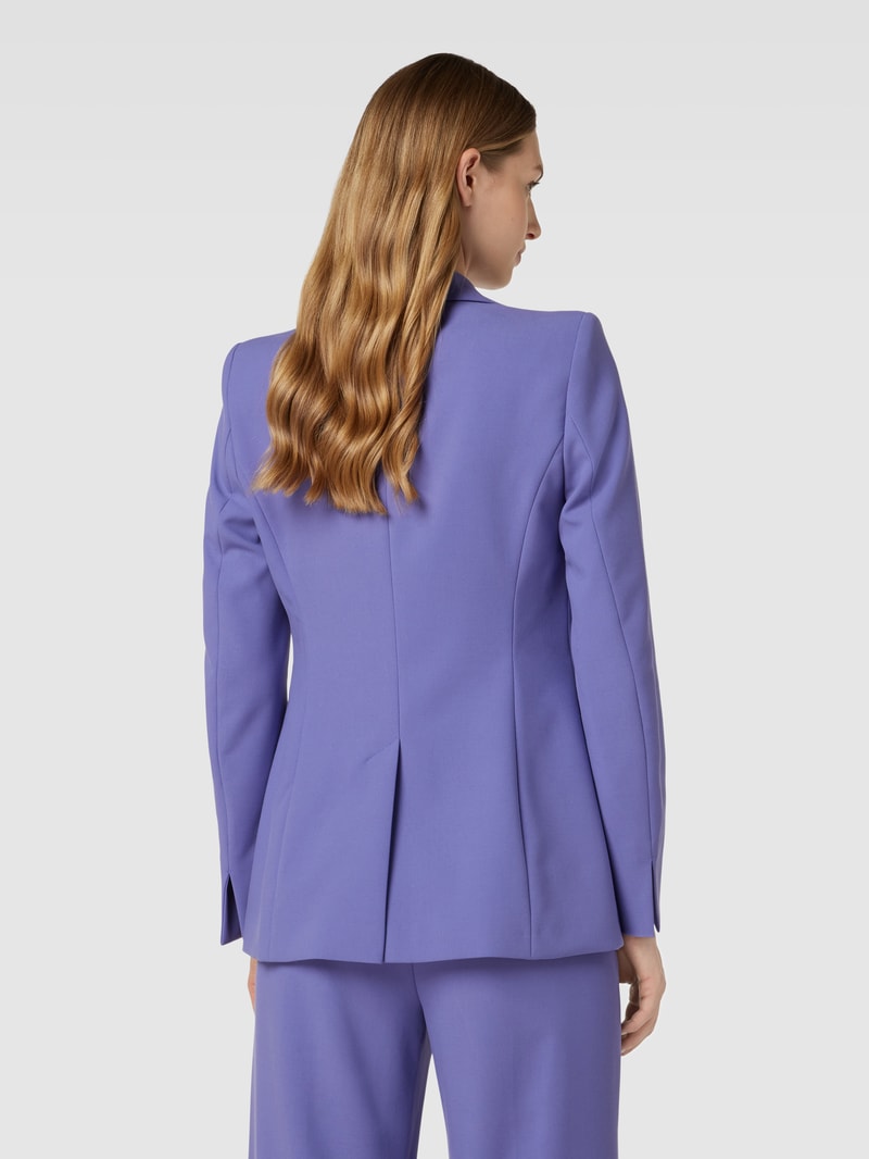 Blazer mit Reverskragen in lila