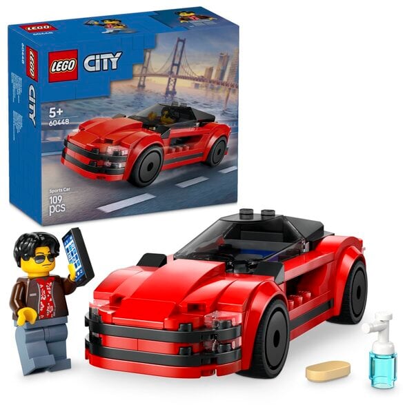 LEGO City 60448 Crveni sportski automobil