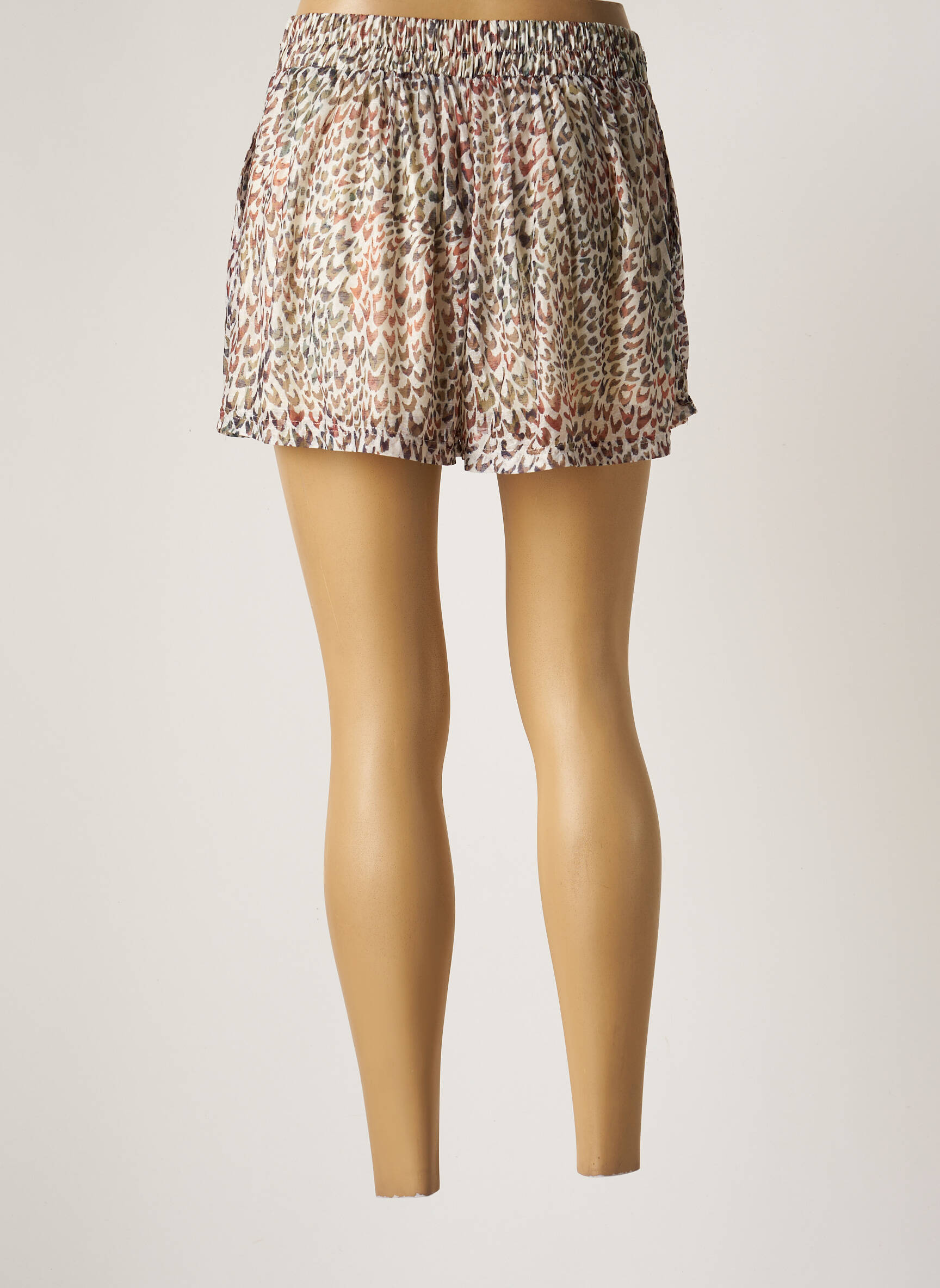 La Maison Par Molly Bracken Shorts 1 Femme couleur beige