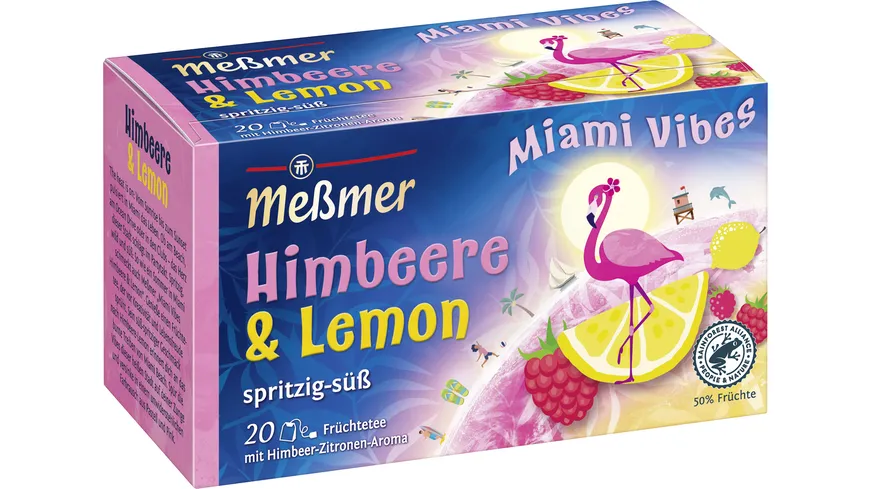 Meßmer Miami Vibes Himbeere-Lemon 50 g