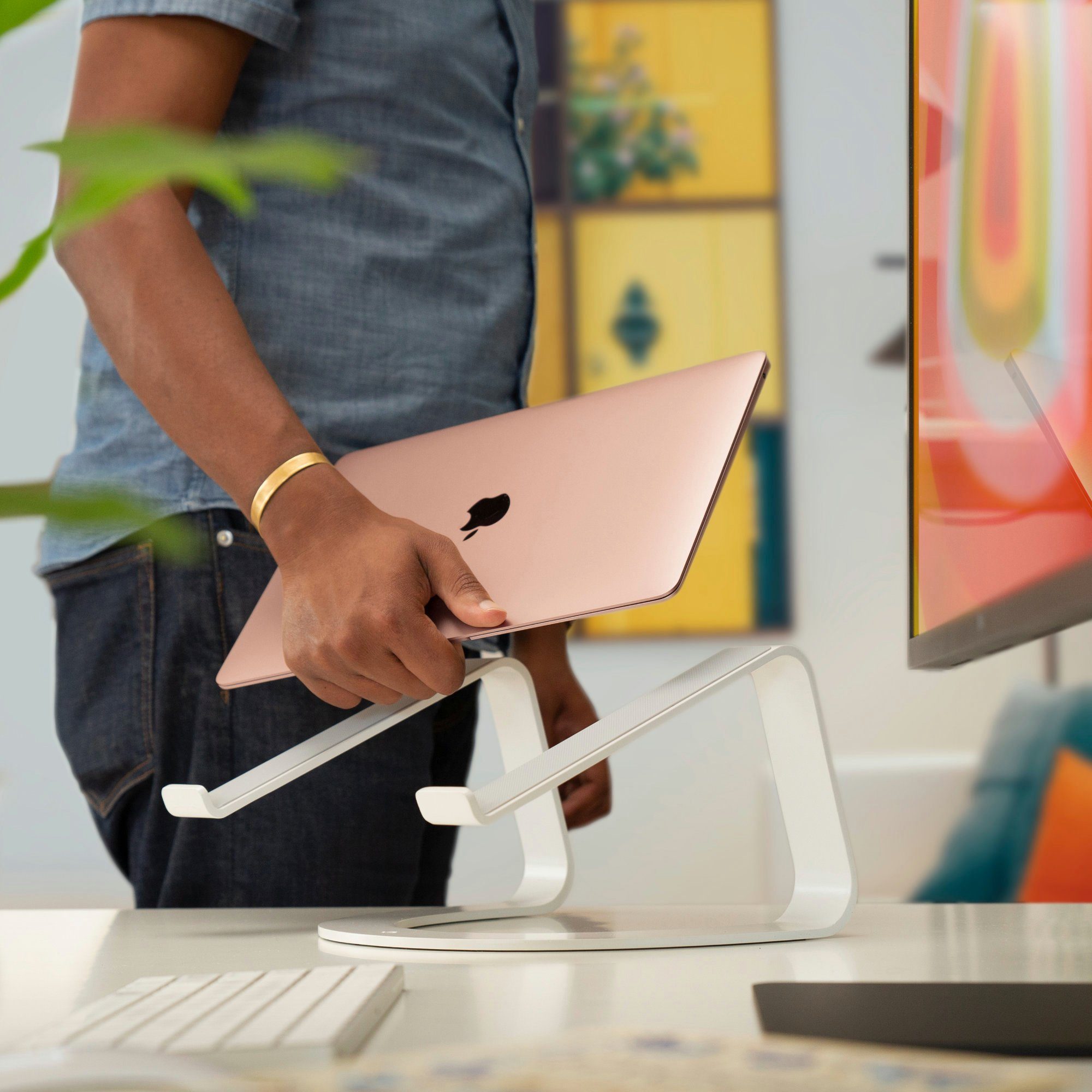 Twelve South Curve SE Aluminum Stand for MacBook, Notebooks Laptop-Ständer