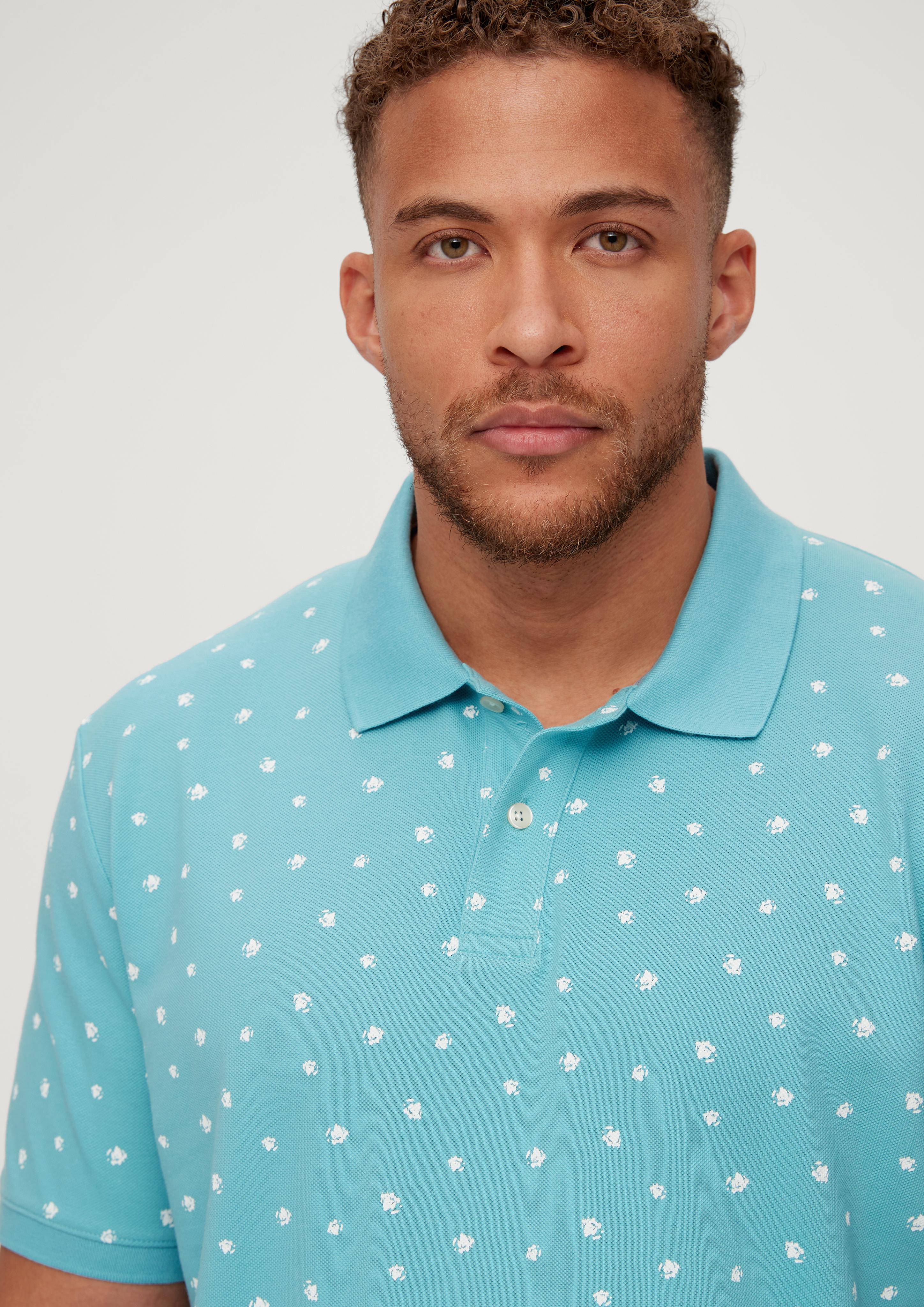 Poloshirt mit Minimalprint  2133345-61A0