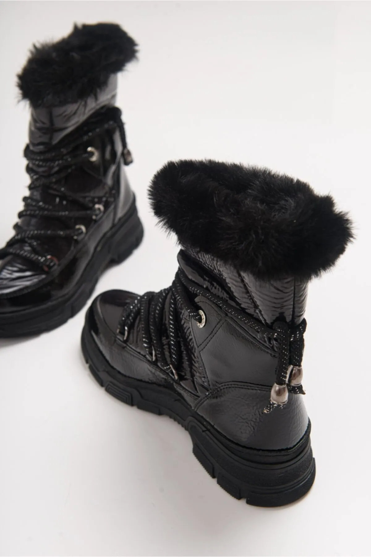 LuviShoes  23 schwarze Damenstiefel