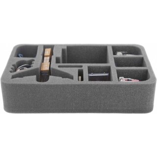 Feldherr Half-Size Schaumstoffeinlage für X-Wing Reisszahn (Hounds Tooth)