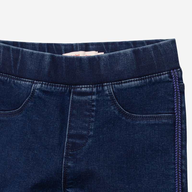 Treggings fille slim bleu Catimini