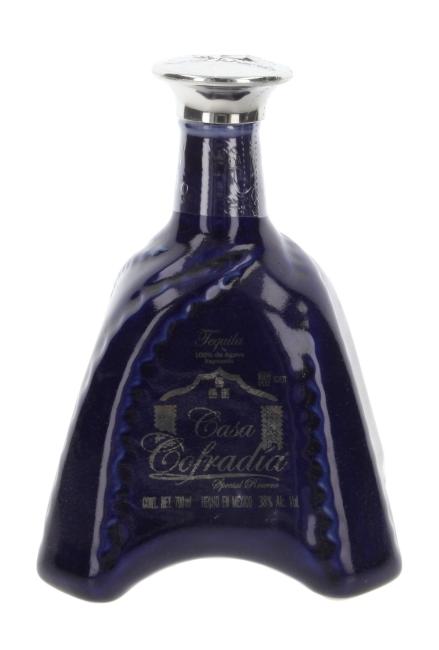 Tequila Casa Cofradia Cerámica Reposado 0,7 l·38 % vol