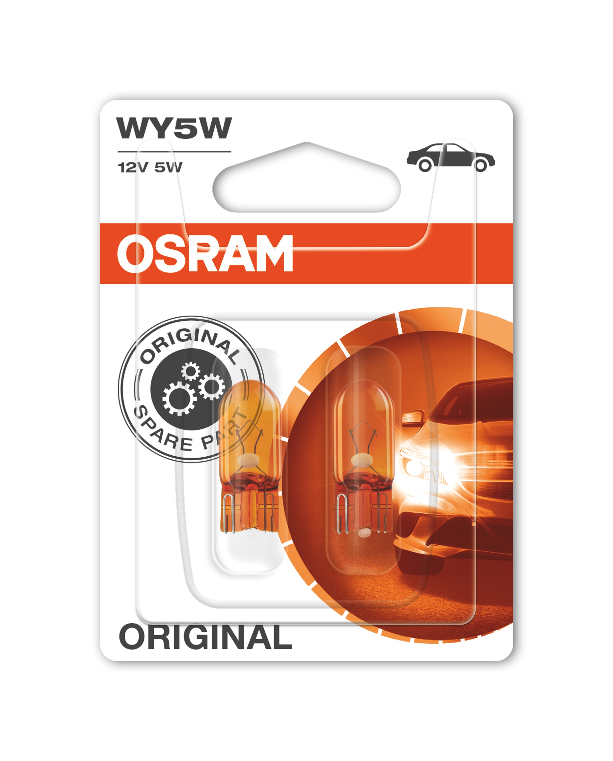 OSRAM Original WY5W 12 V 5-W, 2 Stück - ATU