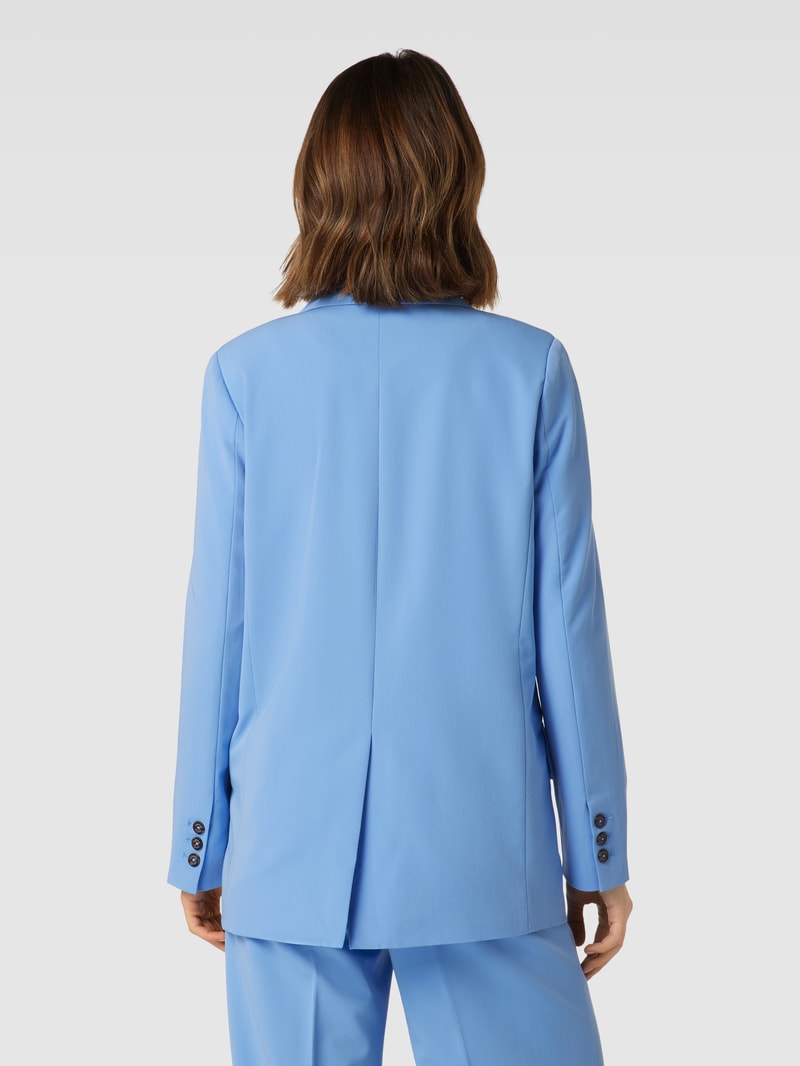 Blazer mit Pattentaschen Modell 'Benny Blazer' in hellblau