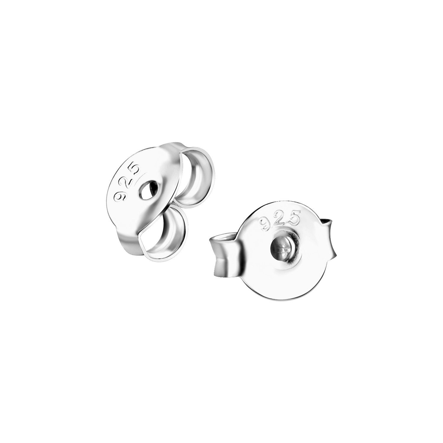 ALEXANDER YORK Paar Ohrstecker PFOTE bunt dunkel, 2-tlg., 925 Sterling Silber