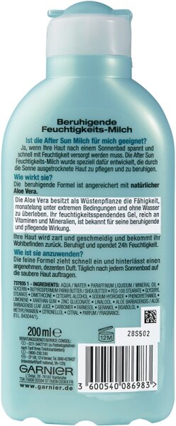 Garnier Ambre Solaire After Sun Lotion