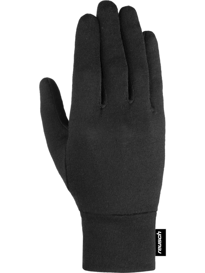 Reusch Fingerhandschuhe Merino Wool Conductive in 7700 black günstig kaufen