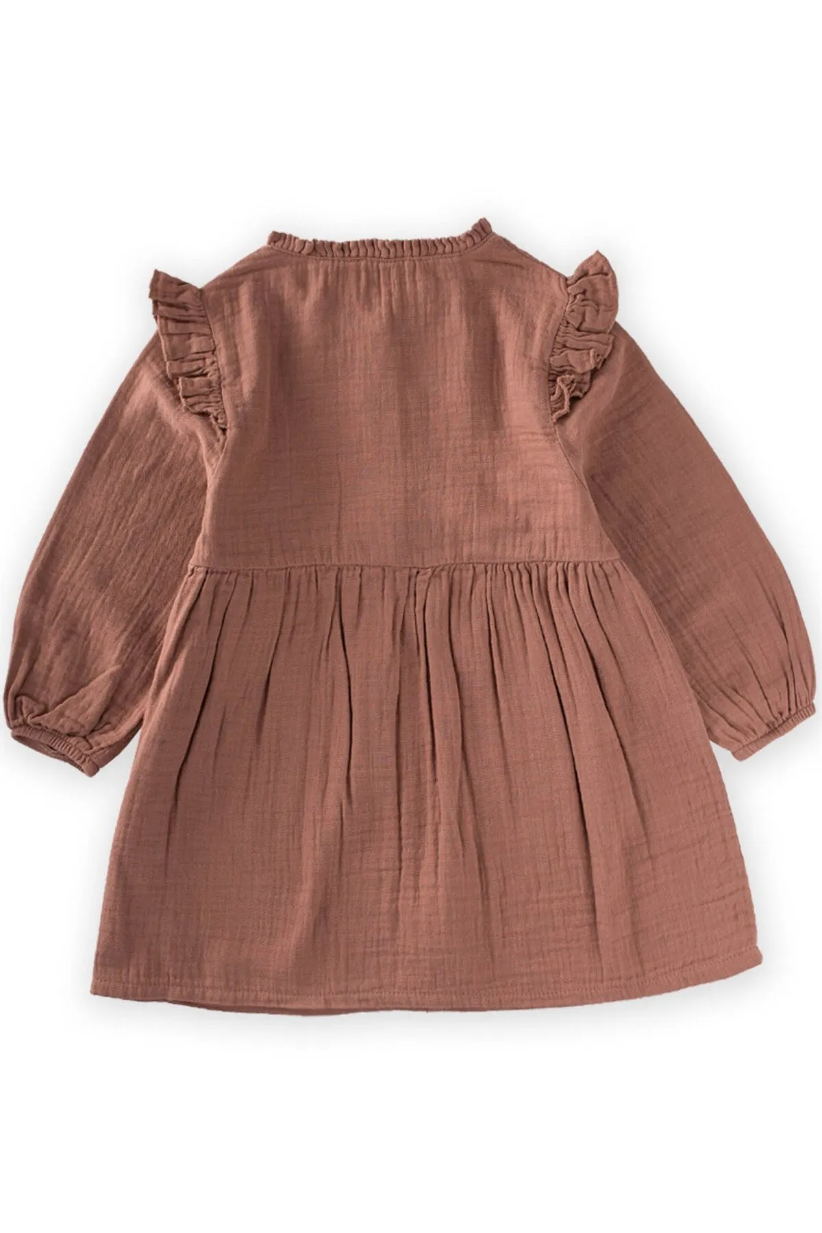 Cigit  Kleid - Braun - A-Linie