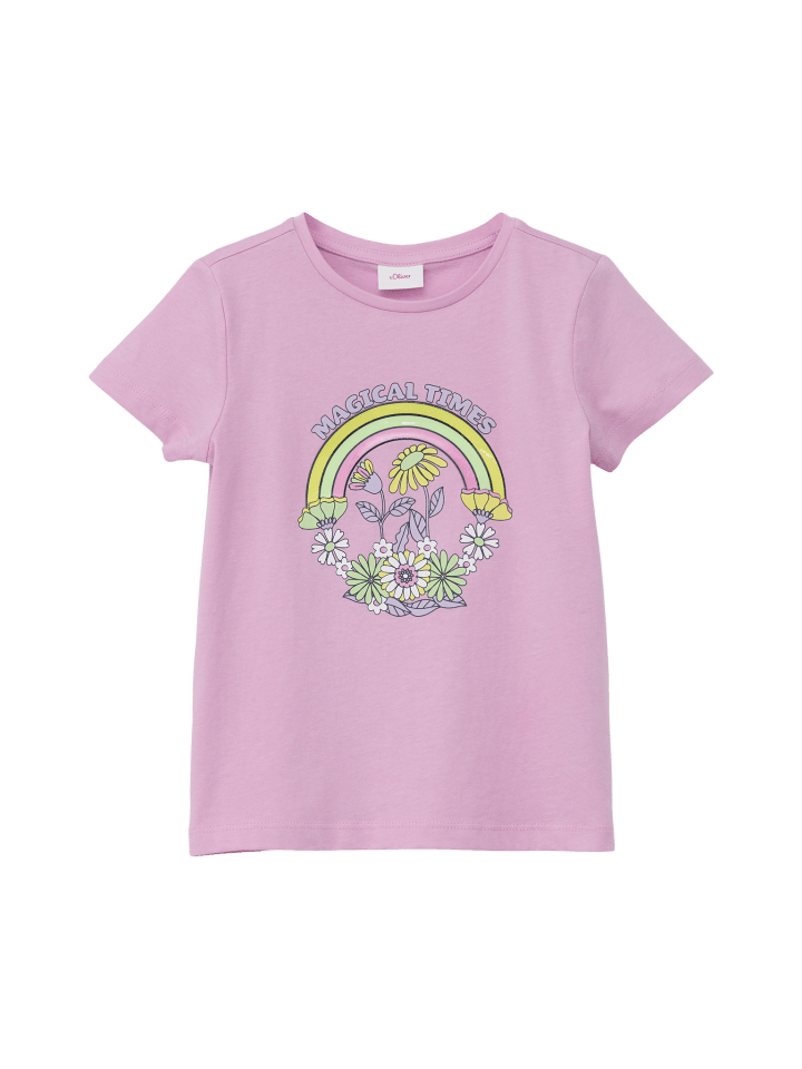 s.Oliver T-Shirt kurzarm in Pink günstig kaufen