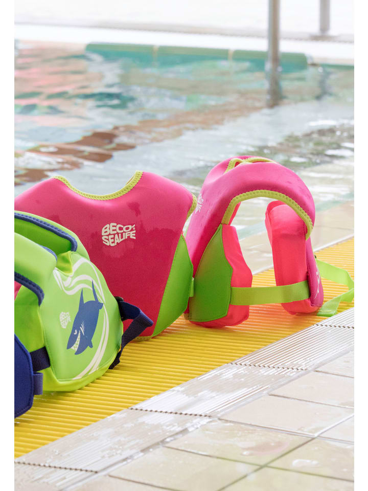 BECO the world of aquasports Schwimmweste SEALIFE® EASY FIT in pink-grün günstig kaufen onesize