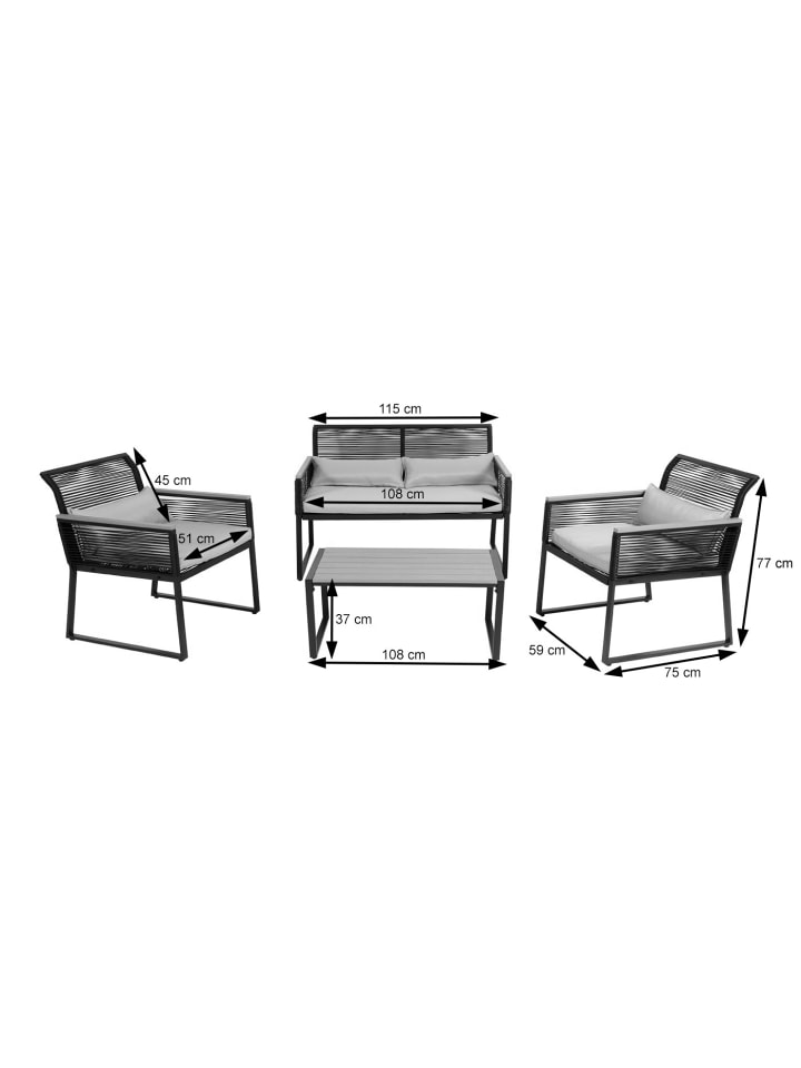 MCW Garten-Garnitur K42 günstig kaufen onesize
