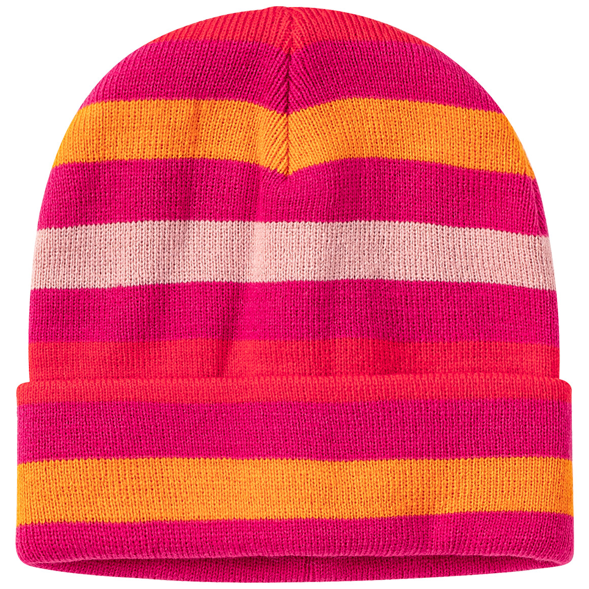 Mädchen Strickmütze mit Streifen