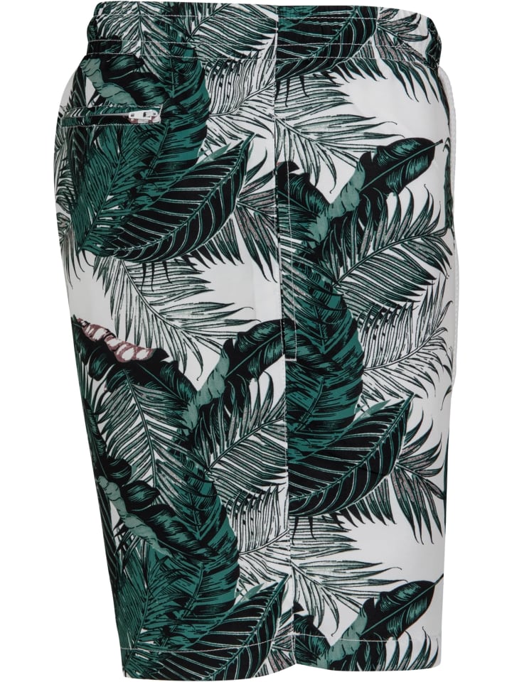 Urban Classics Urban Classics Badeshorts in palm leaves günstig kaufen