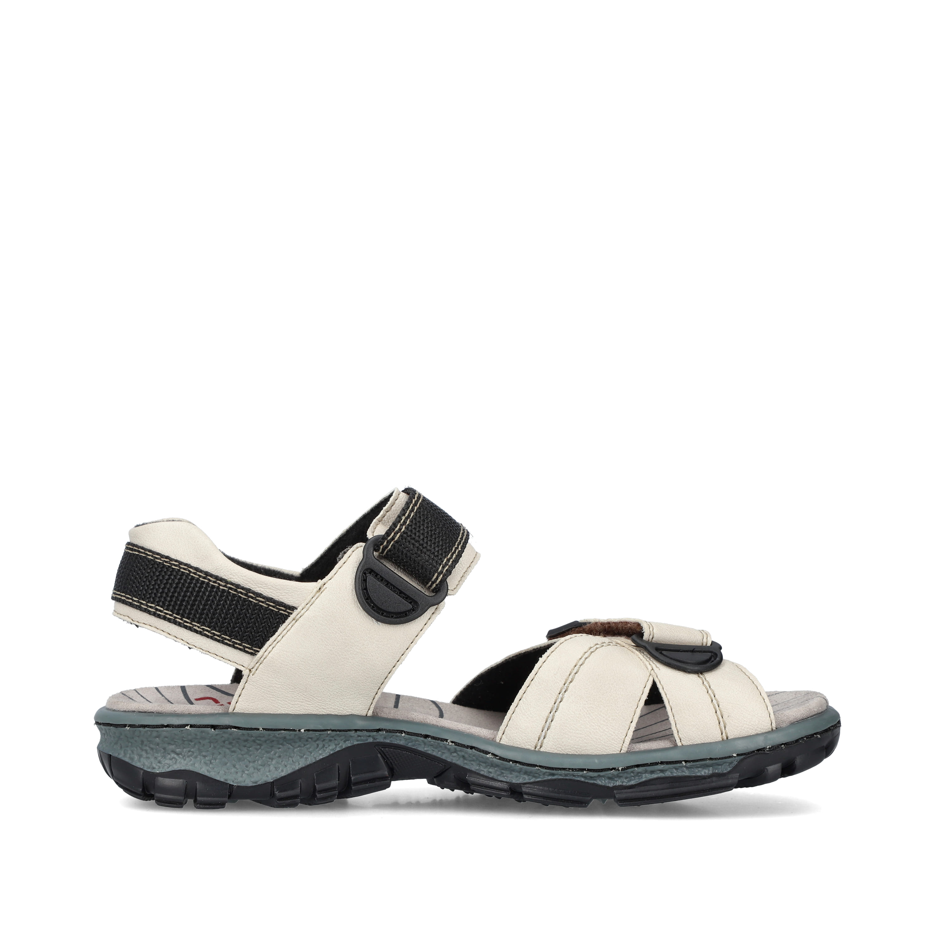 Rieker Damen Trekkingsandalen perlweiß