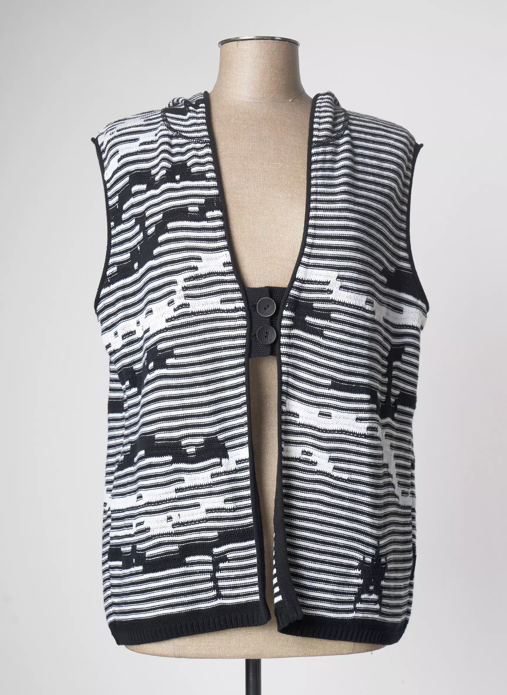Capuccino Gilet Femme couleur noir