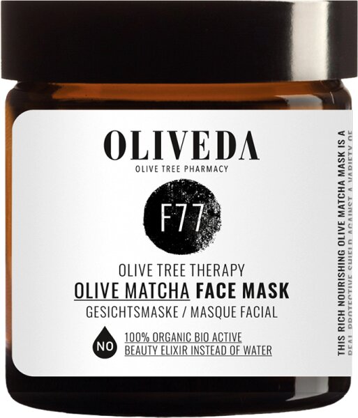 Oliveda Face Care F77 Olive Matcha Face Mask Gesichtsmaske