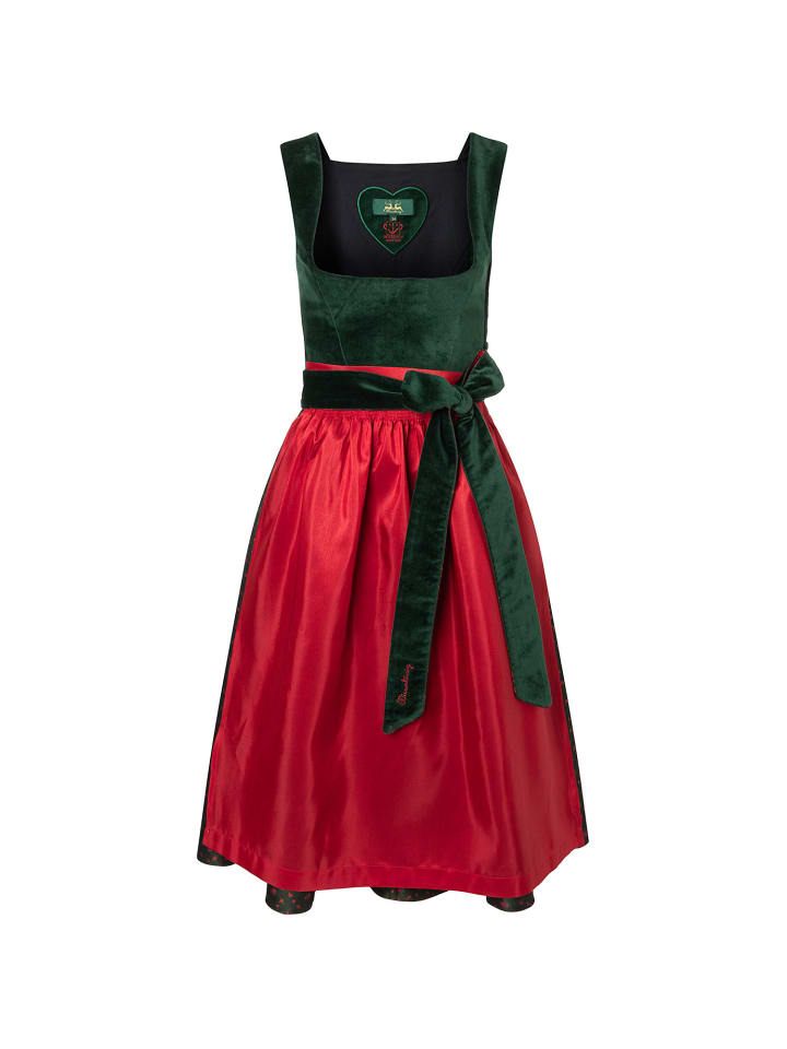 Wiesnkönig Dirndl Gabriela K20 in Laubgrün günstig kaufen