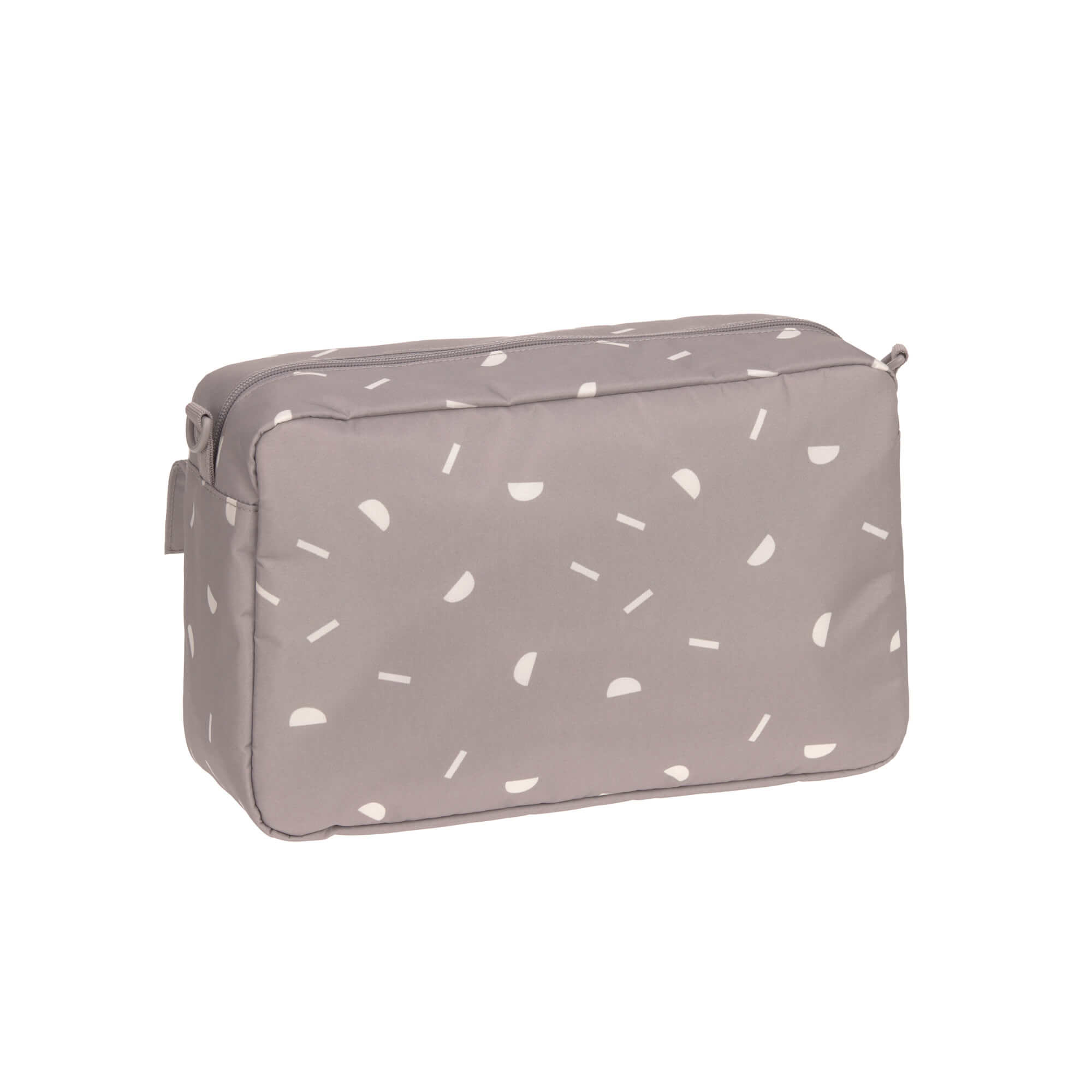 Kinderwagentasche - Blocks Taupe, Grau