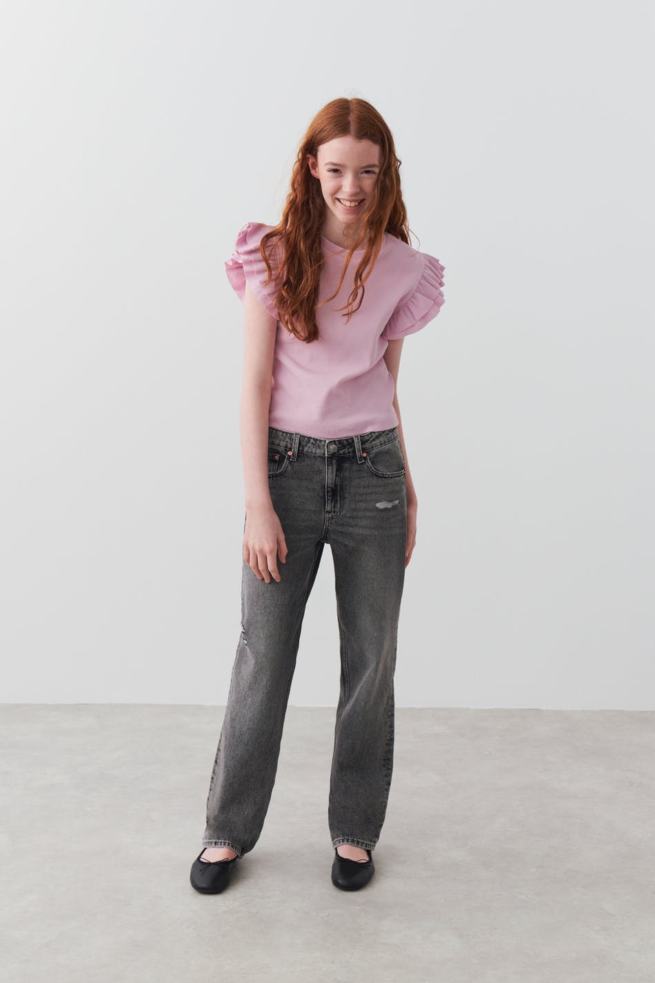Y cute frill top