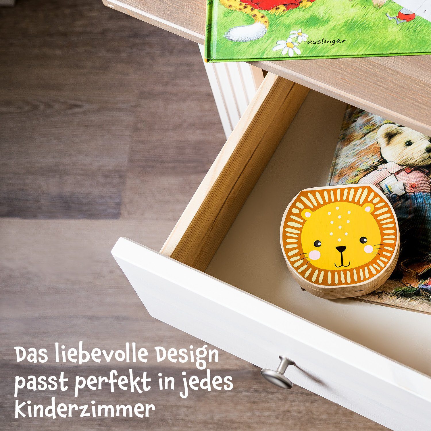 hej kiddo Zahndose Kinder Zahnbox mit Tiermotiven - Zahndose für Milchzähne - Zahnfeedose
