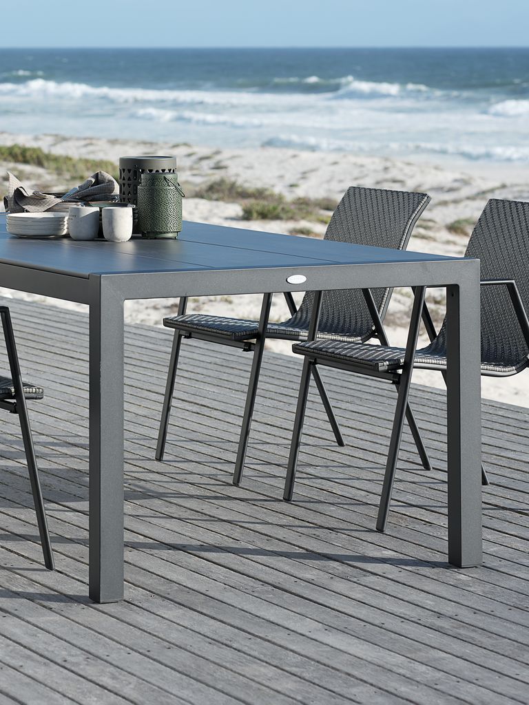 HAGEN Gartentisch B100xL214 grau