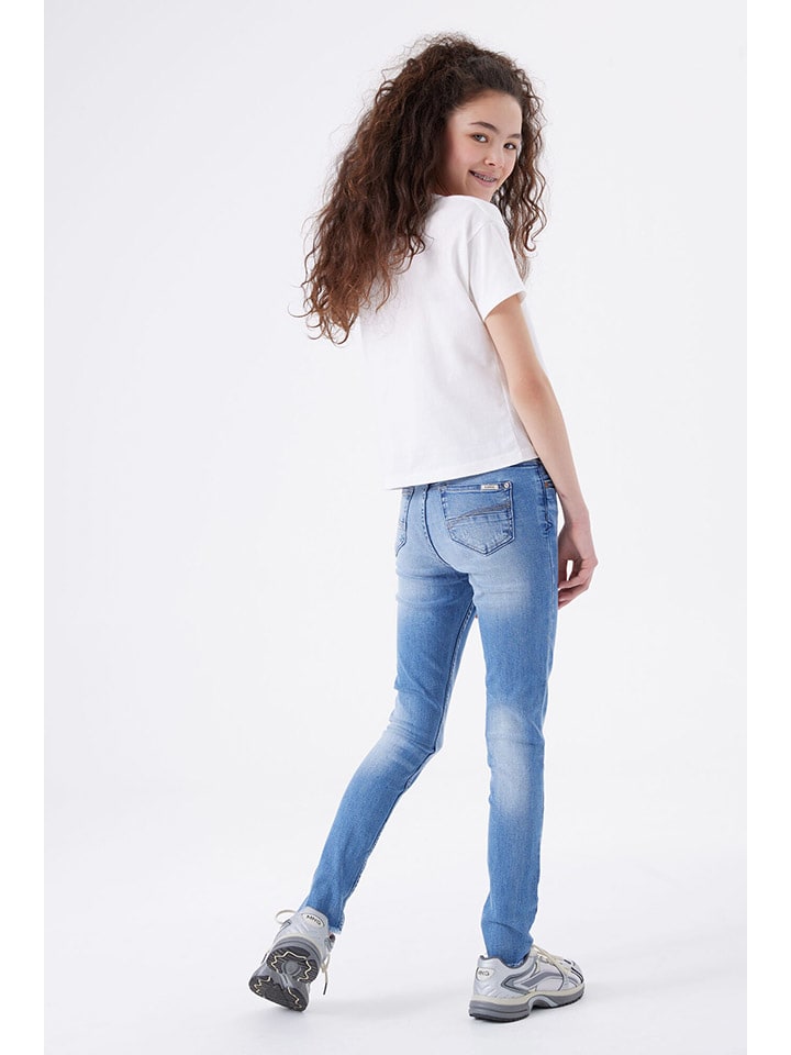 Garcia Jeans - Super Slim fit - in Blau günstig kaufen