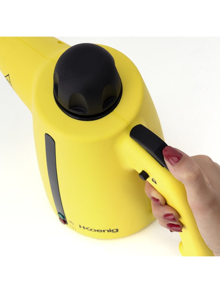 HKoenig Hand-und Besendampfreiniger NV720 in Gelb günstig kaufen onesize