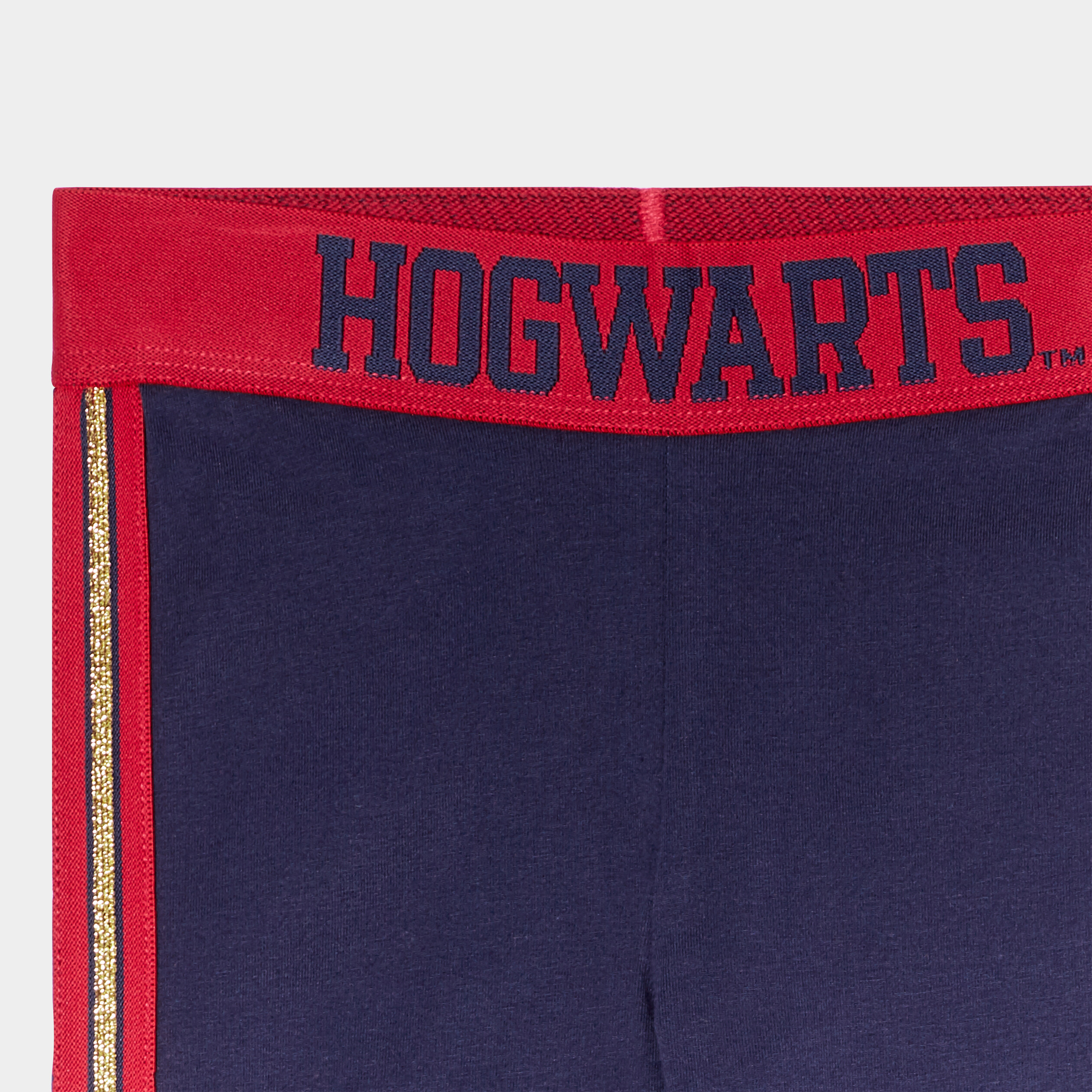 Legging bandes paillettes Harry Potter bleu marine fille | La Halle