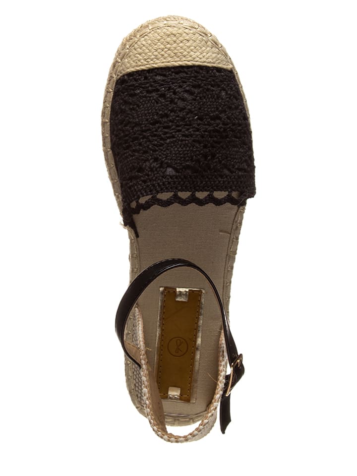 Foreverfolie Espadrilles in Schwarz günstig kaufen