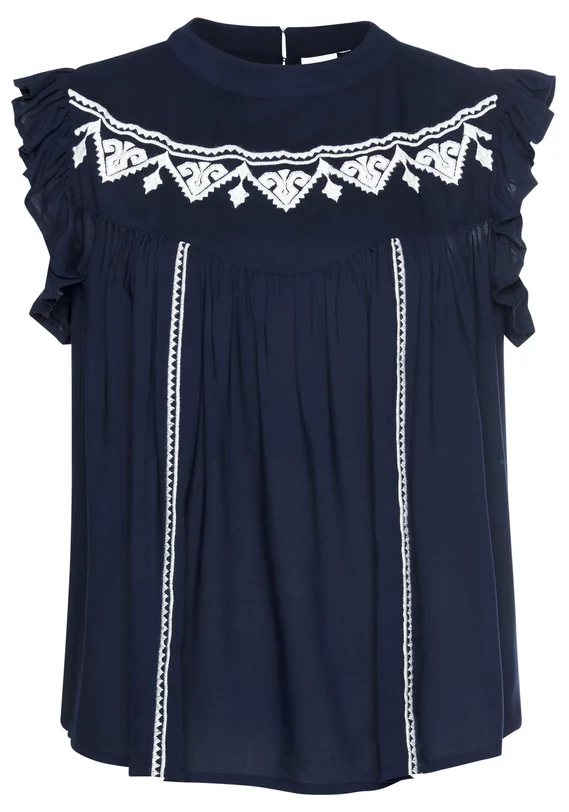 Rüschenbluse