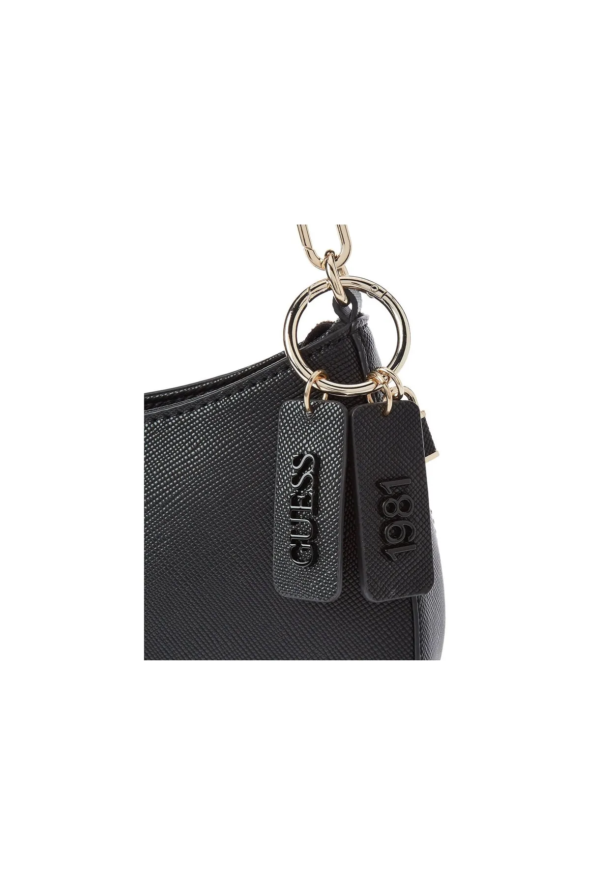 Guess  Handtasche - Schwarz - Strukturiert