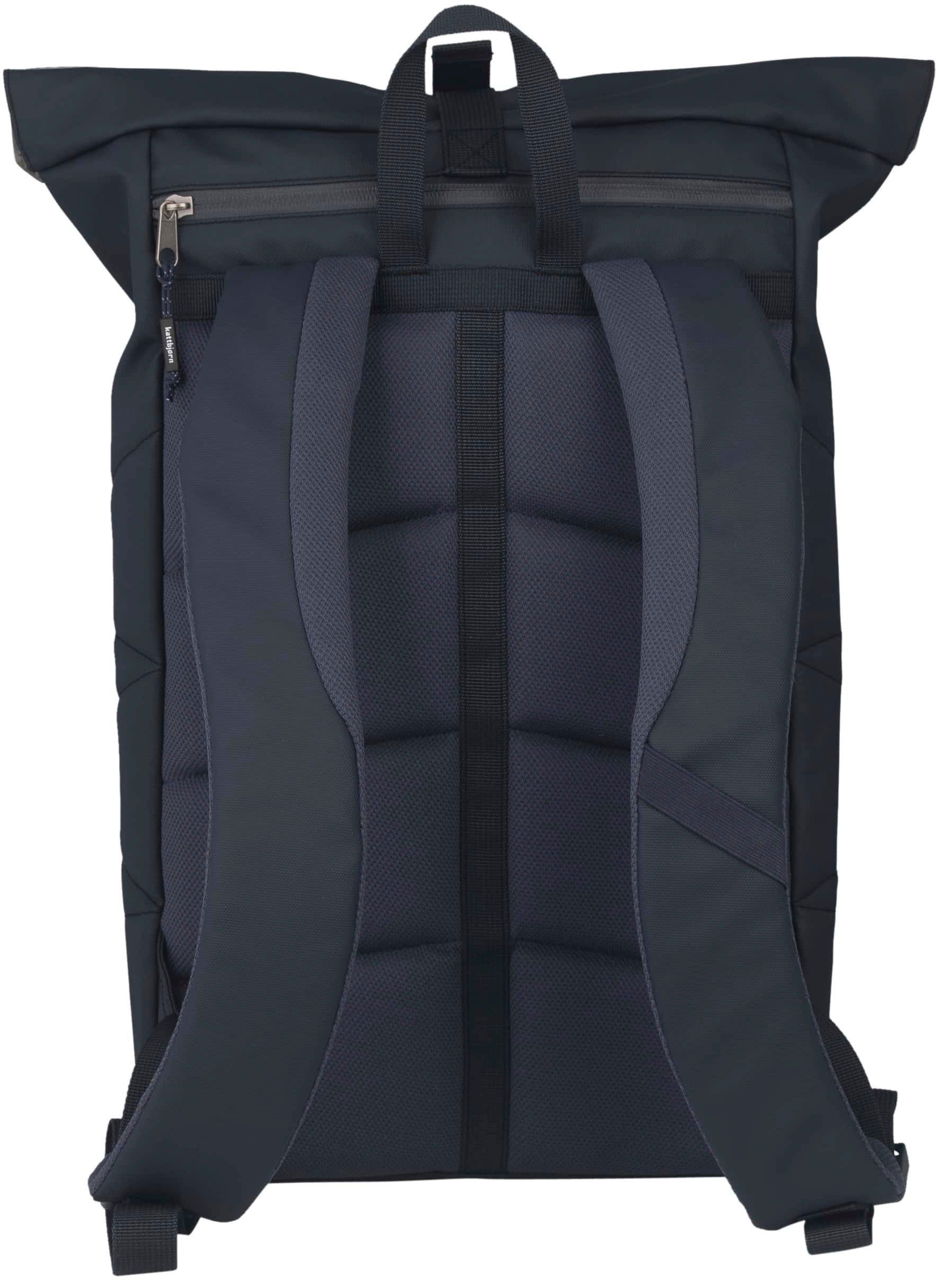 KATTBJØRN Laptoprucksack Rolltop, Midnight Blue