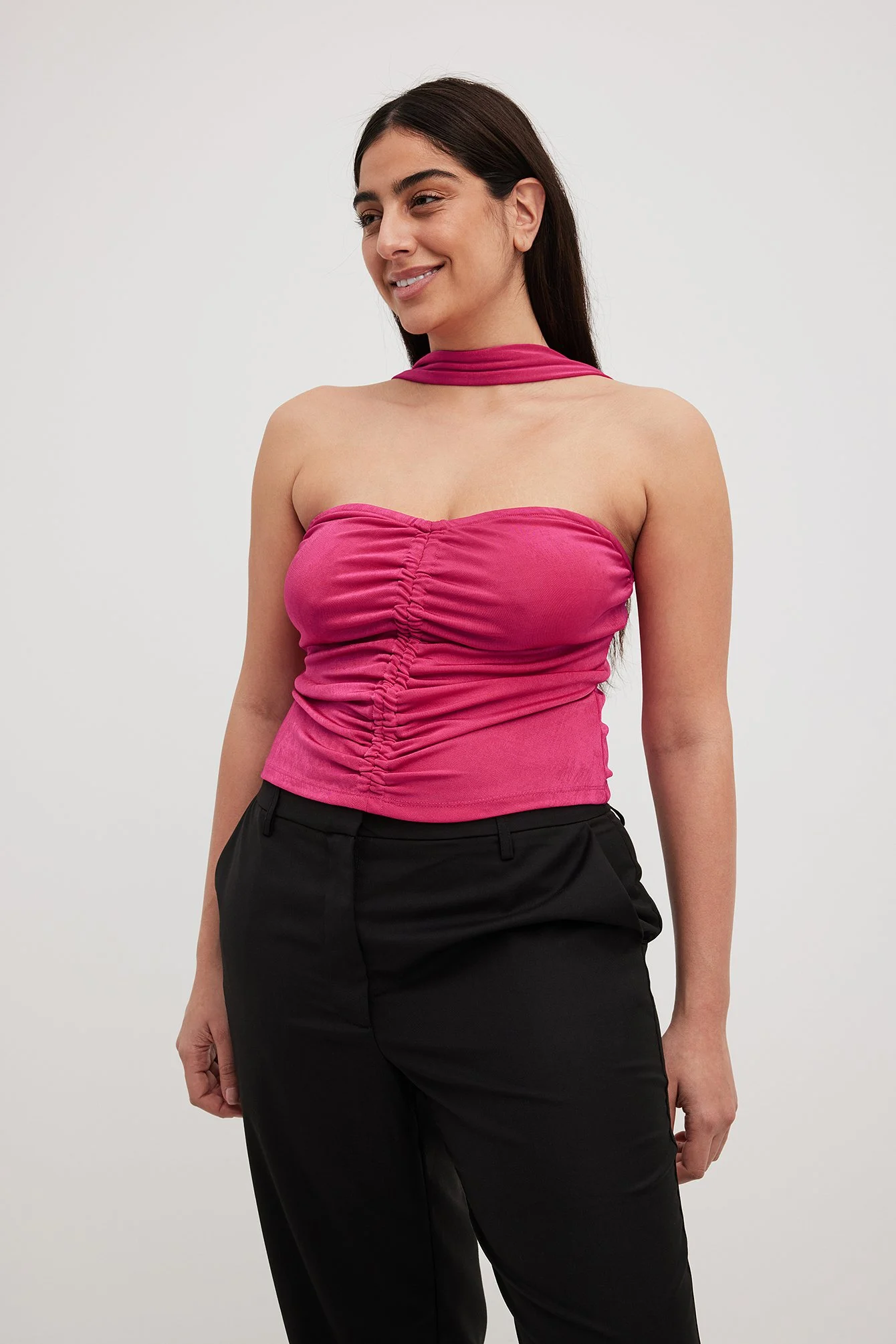 Tube-Top mit Schaldetail