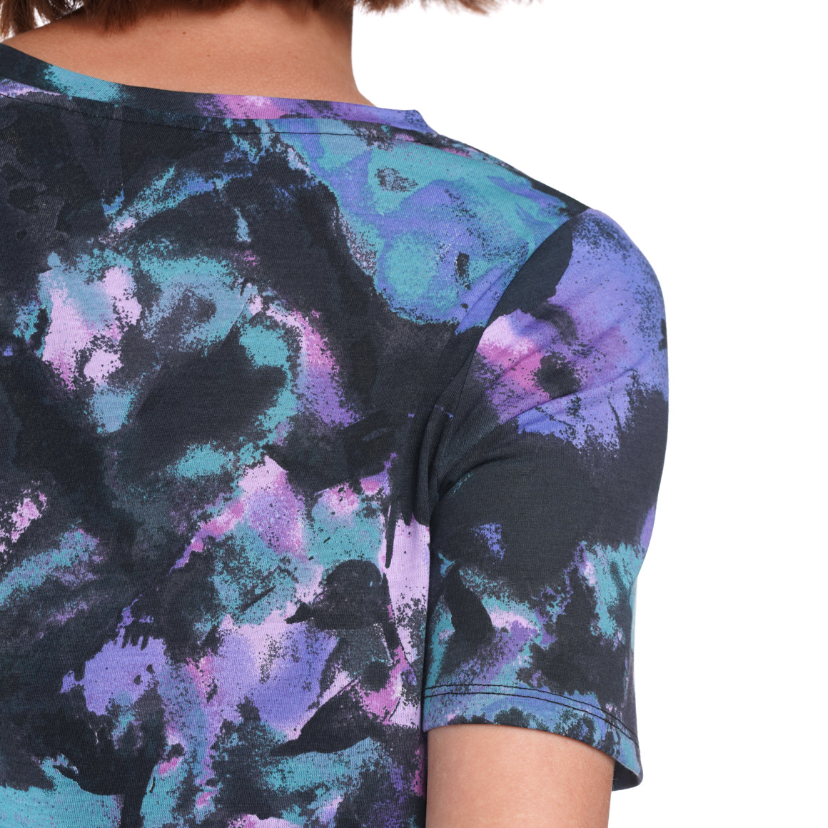 Damen Yoga-T-Shirt mit Knotendetail