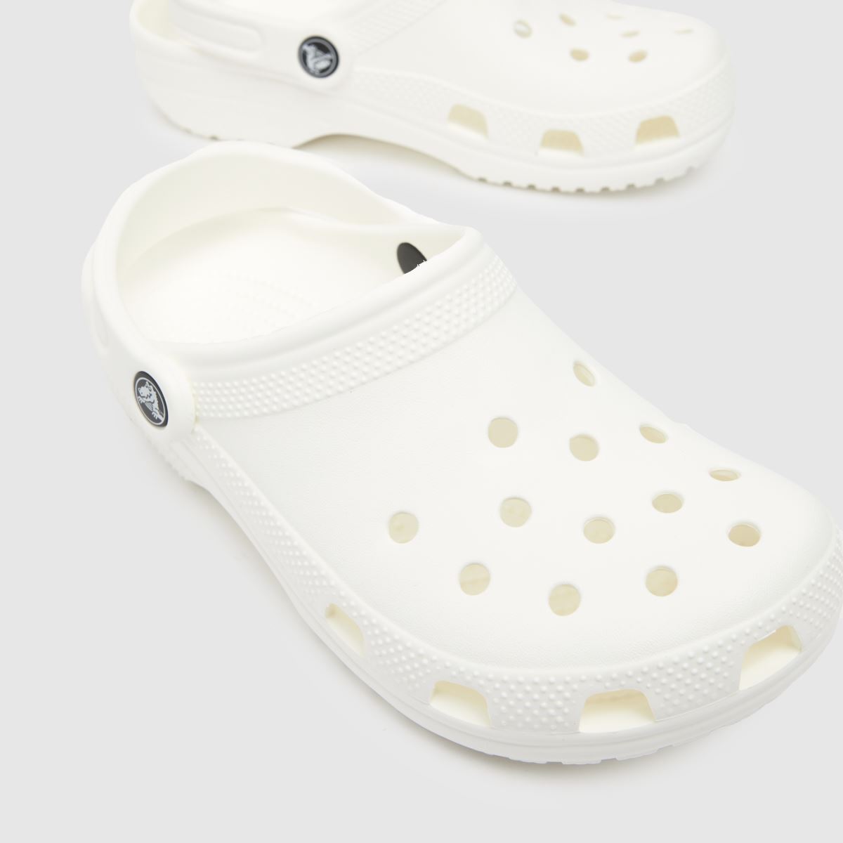 Crocs fehér klasszikus klumpa ifjúsági szandál