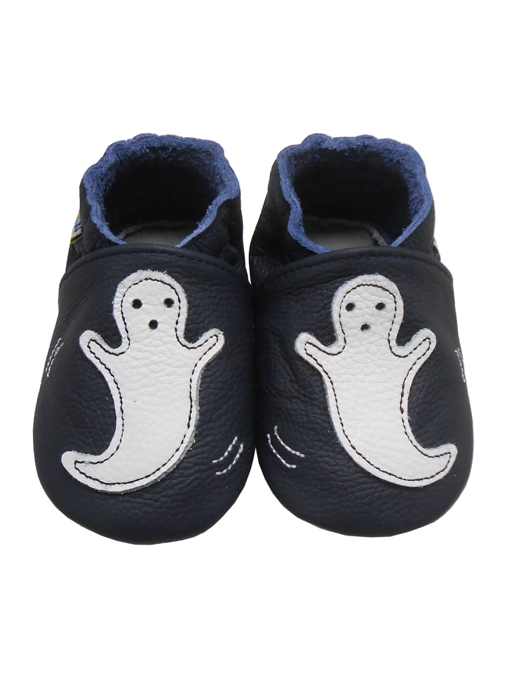 Yalion Leder-Krabbelschuhe 