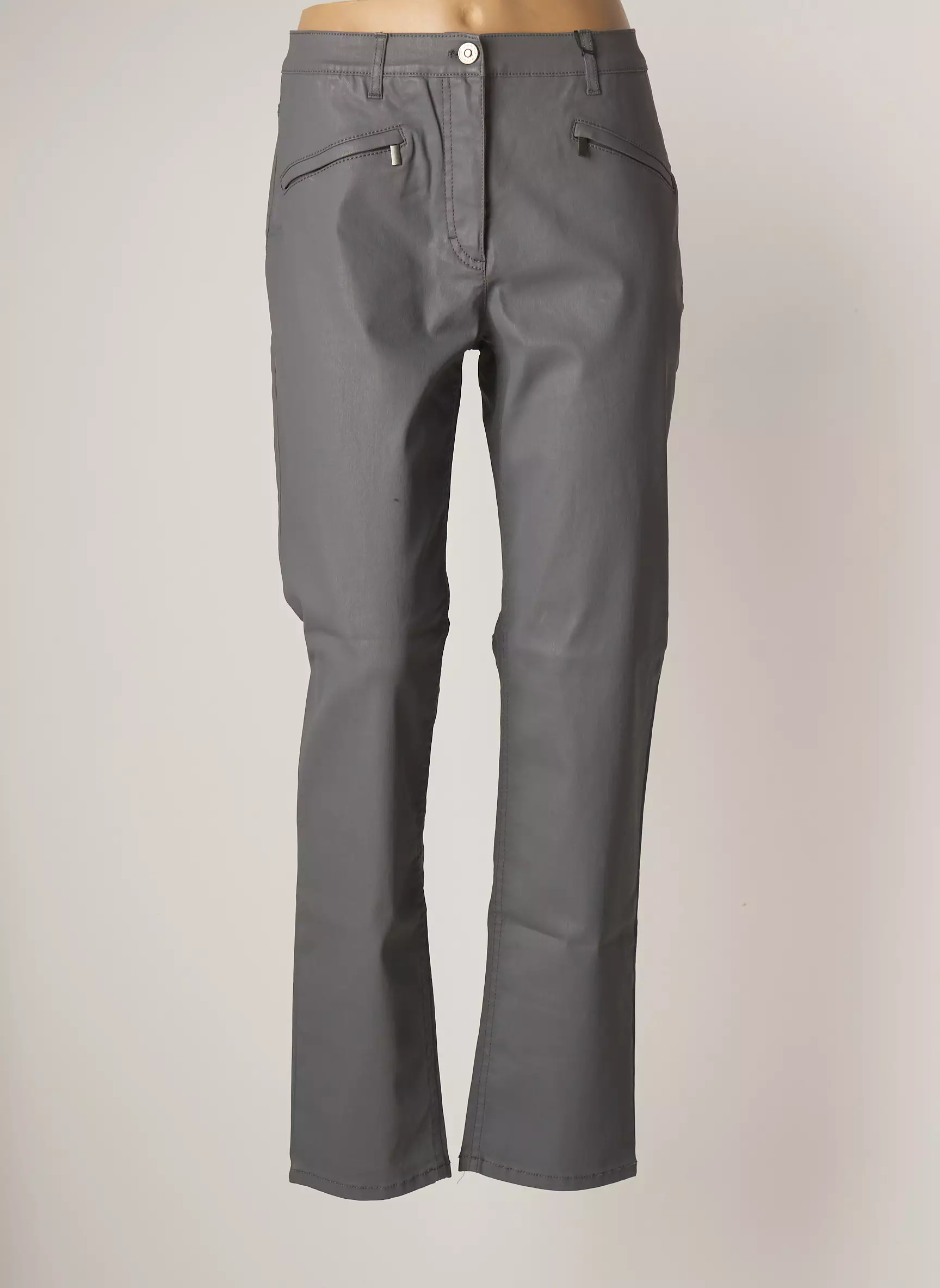 Betty Barclay Pantalons Droits Femme couleur gris