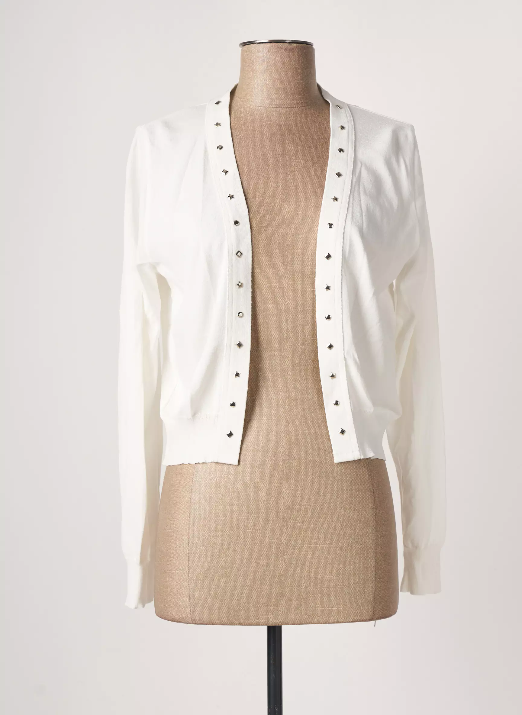 Le Petit Baigneur Cardigans Femme couleur blanc