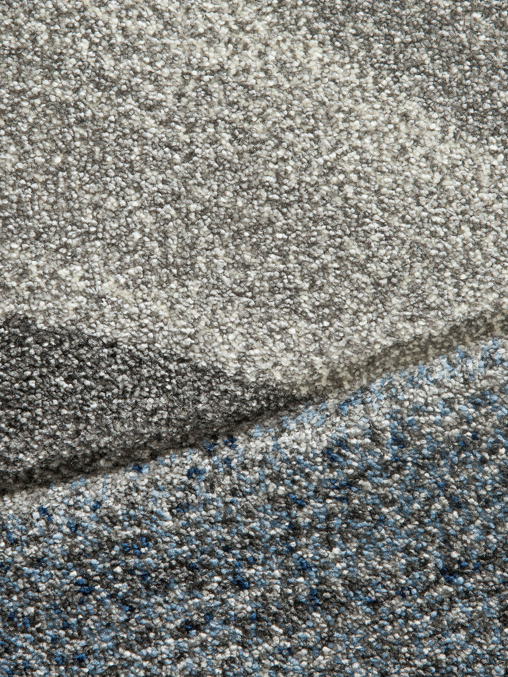 Kaleidoskop Moderner Teppich, Blau
