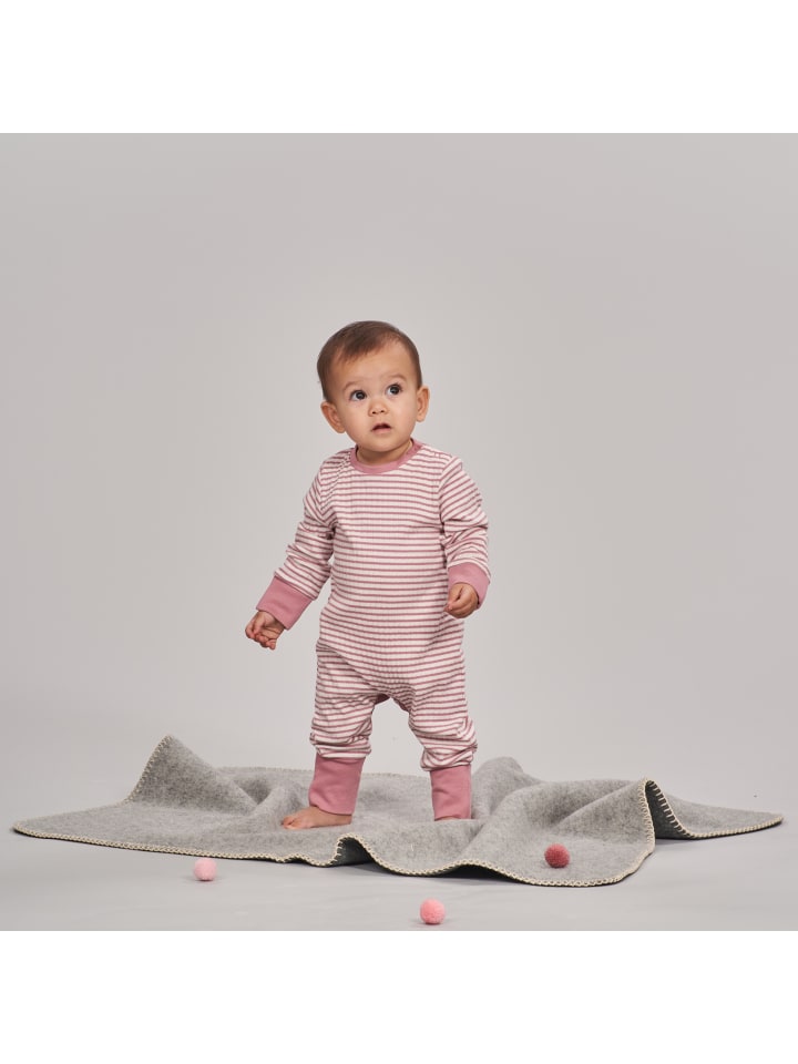 Sense Organics Baby Rib Strampler Tona in Rosa günstig kaufen
