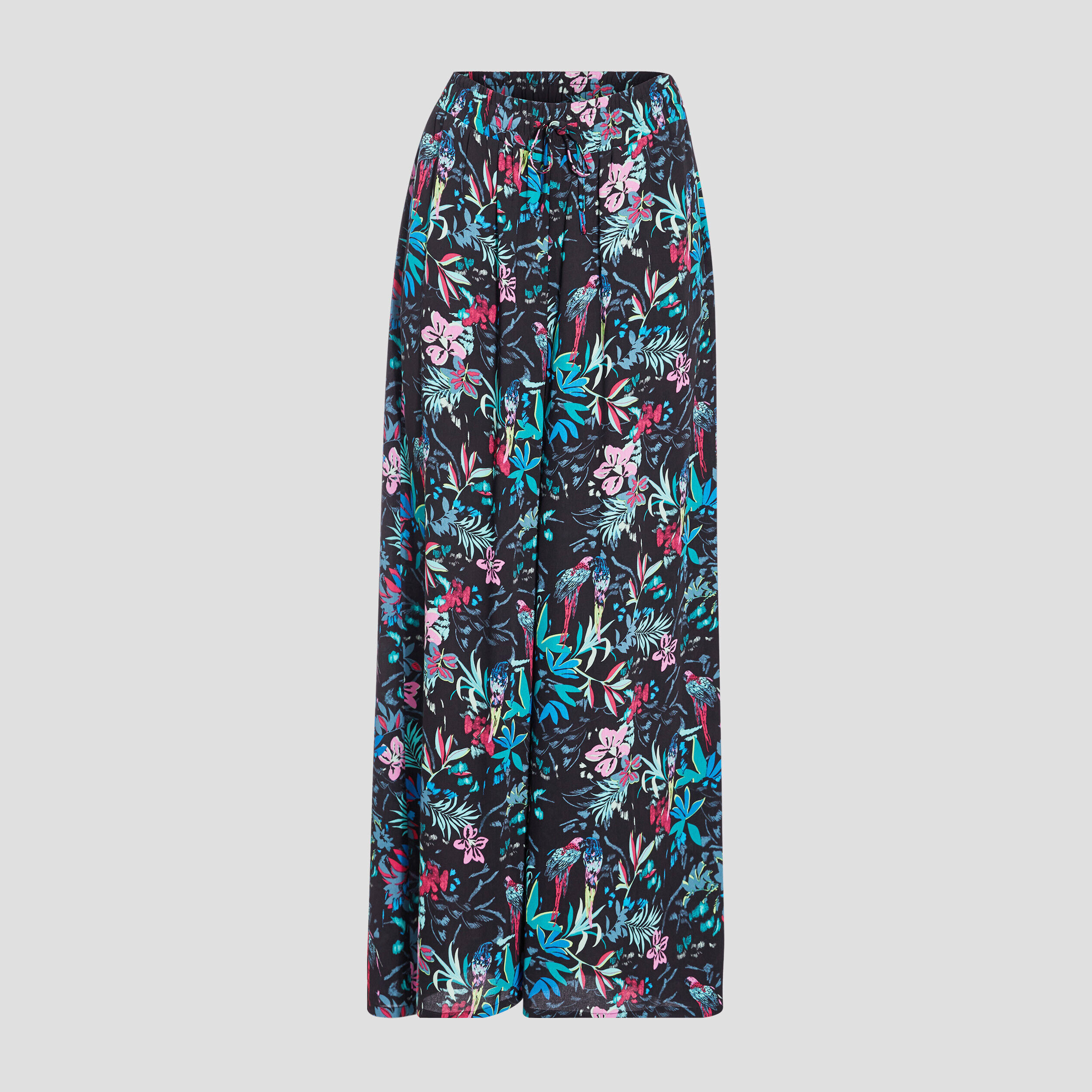 Pantalon ample fluide noir femme | Cache Cache