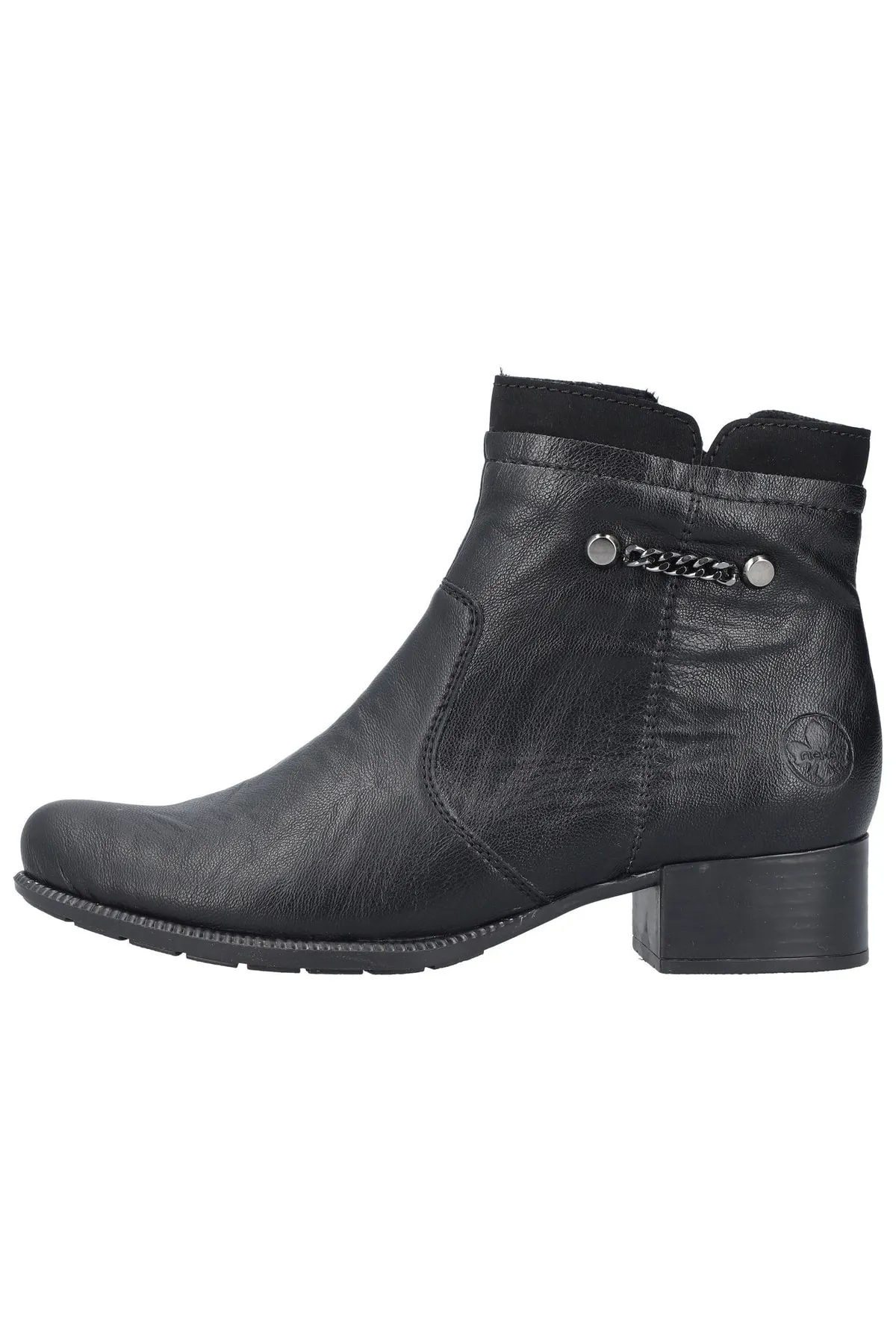 Rieker  Stiefelette - Schwarz - Blockabsatz