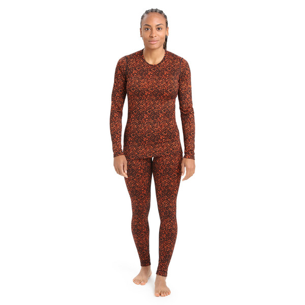 200 OASIS LS CREWE LICHEN Damen - Funktionsshirt